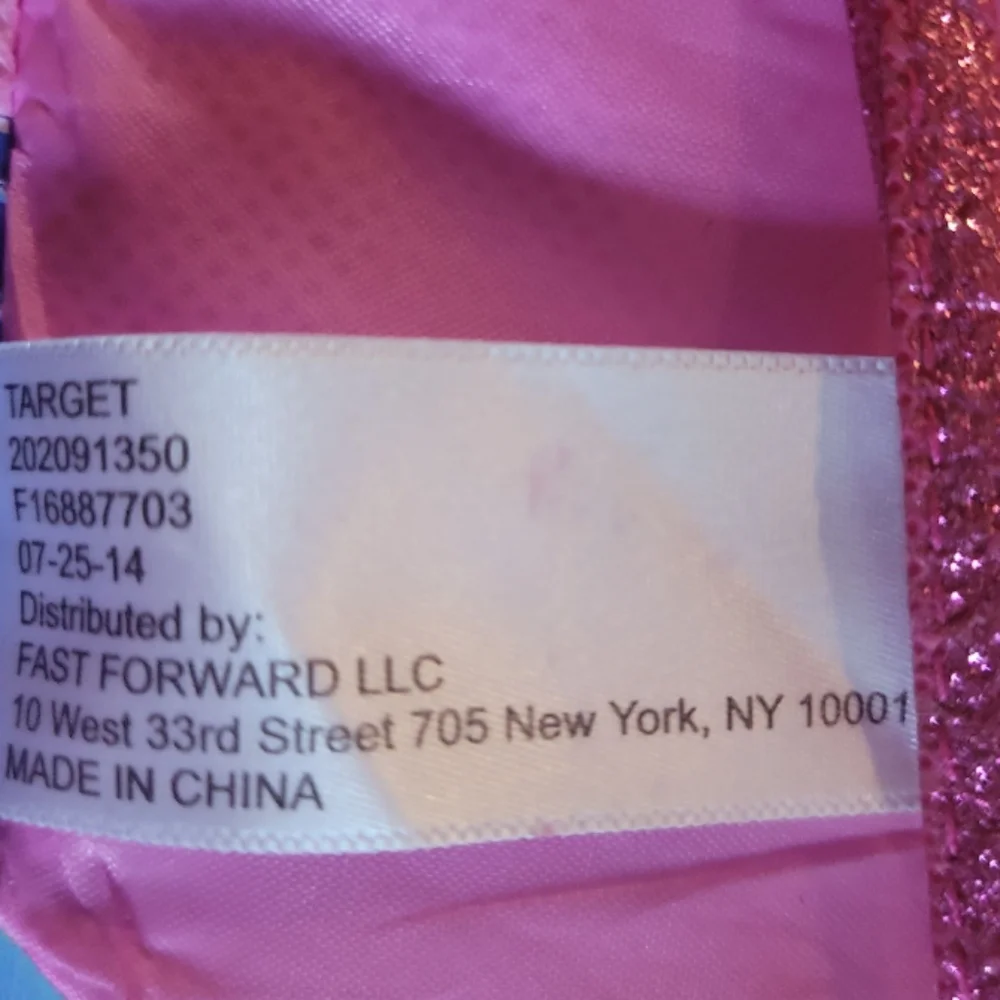 Frozen Girls Pink Purse Small Zipper Wristlet Elsa Anna Pink Disney Princess